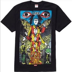 Supreme Life Tee & Death Tee Black Size XL SOLD